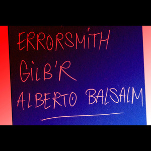 Versatile Party au Batofar avec Errorsmith, Alberto Basalm et Gilb'r