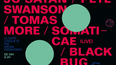 The Drone Birthday Party: Black Bug, JC Satan, Pete Swanson, Somaticae, Tomas More