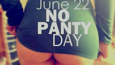 No Panty Day