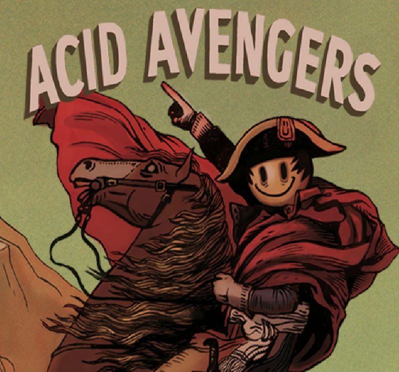 Acid Avengers w/ Jerome Hill, Society of Silence, Jaquarius & Mono-Enzyme 307 à la Java