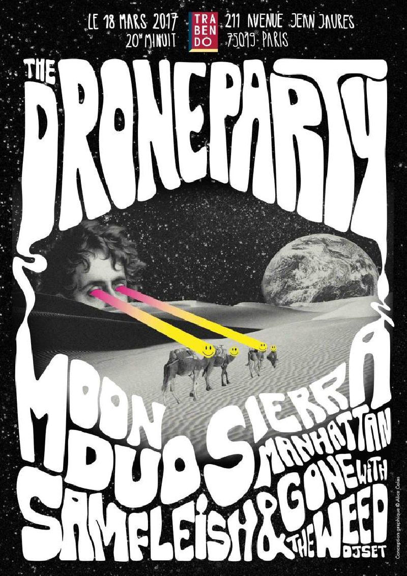 The DRONE Party: Moon Duo, Sam Fleisch, Sierra Manhattan, Gwtw