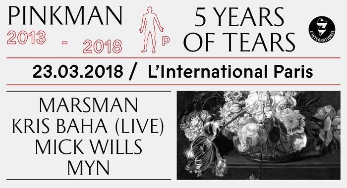 Pinkman - 5 Years Of Tears : Marsman, Kris Baha, Mick Wills, Myn à l'International